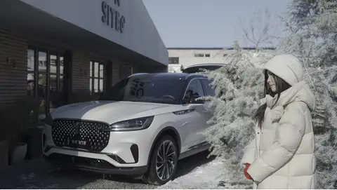 北京雪景奇遇，我的飞行家竟变身网红咖啡车